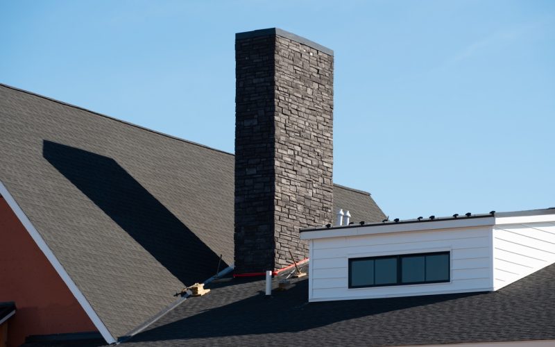 chimney exhaust pipe house smocke roof top